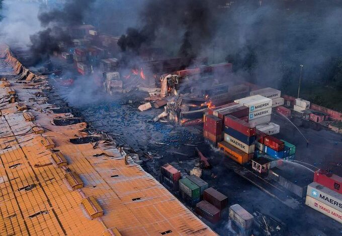 50 dead in Bangladesh container depot fire