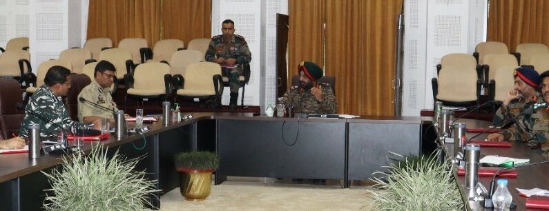 Amarnath Yatra: Security coordination meet held at Nagrota Amarnath Yatra: Security coordination meet held at Nagrota