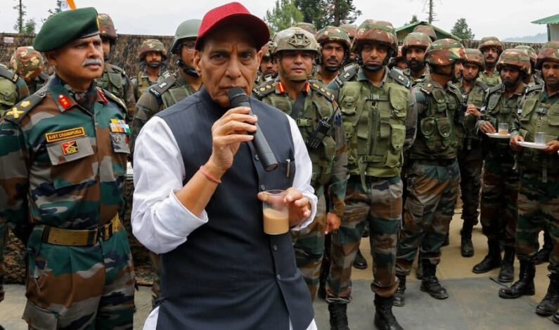 ‘Neighbouring country sowing seeds of hatred; elections in J&K possibly by year end’: Rajnath Singh