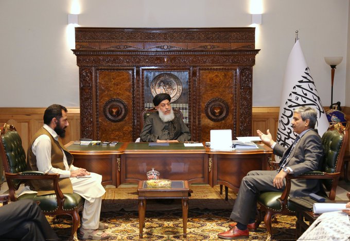 Indian Delegation Meets Islamic Emirate Officials in Kabul