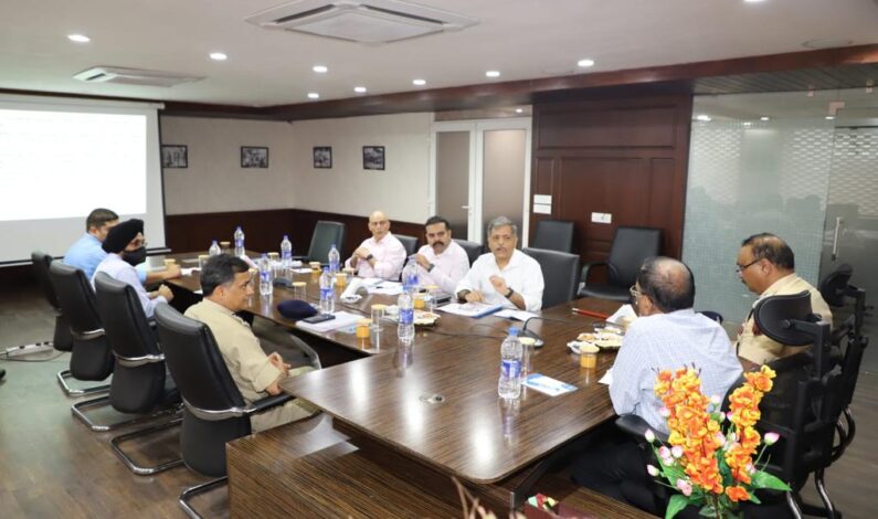 DGP, FC (ACS) Home chair high level meeting at Crime Headquarters DGP, FC (ACS) Home chair high level meeting at Crime Headquarters