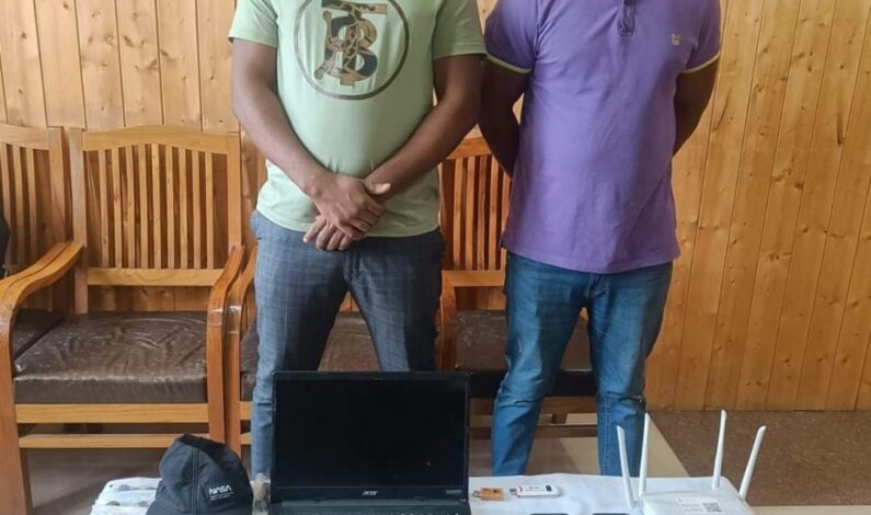 Cyber Police Arrests Two Nigerian From Delhi For Duping Baramulla Man Of Rs 36.35 Lacs
