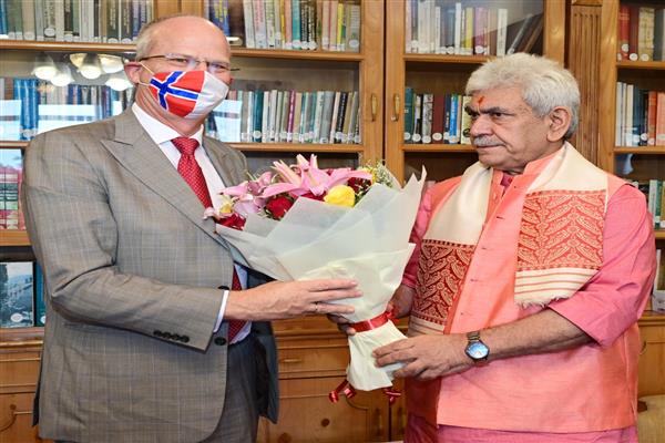 Norwegian Ambassador to India calls on Lt Governor