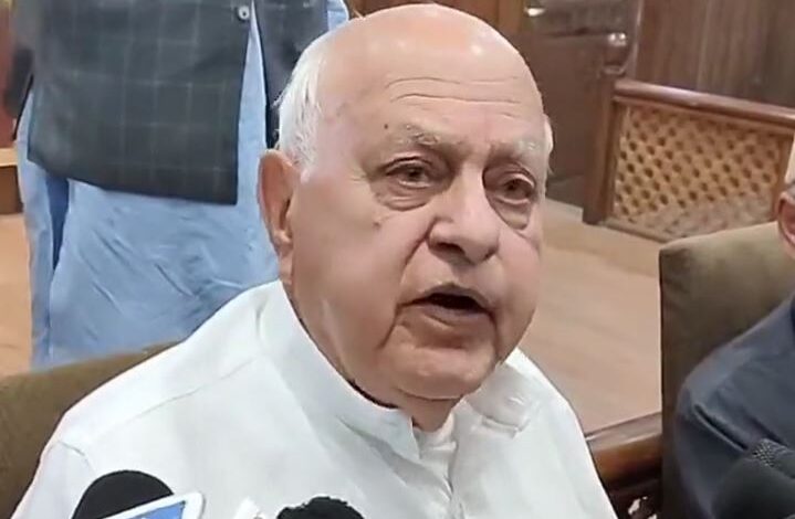 Dr. Farooq Abdullah expresses concern over ceasefire violations on IB