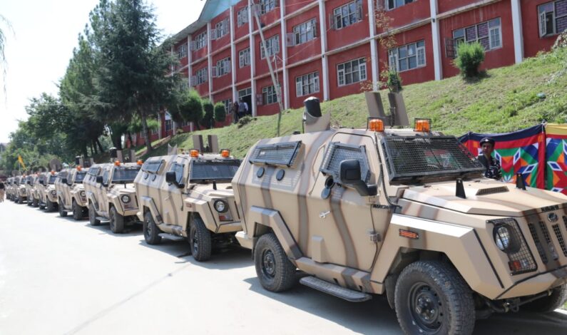 DGP flags off bullet resistant Light Motor Vehicles DGP flags off bullet resistant Light Motor Vehicles