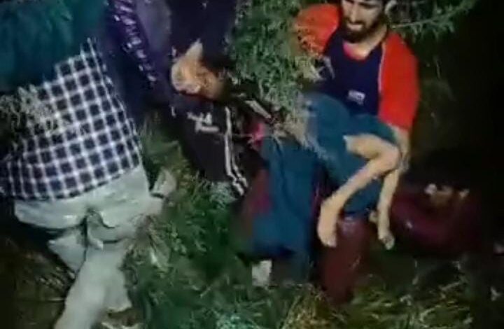 Body of girl who was picked by leopard found from jungle in Uri Body of girl who was picked by leopard found from jungle in Uri