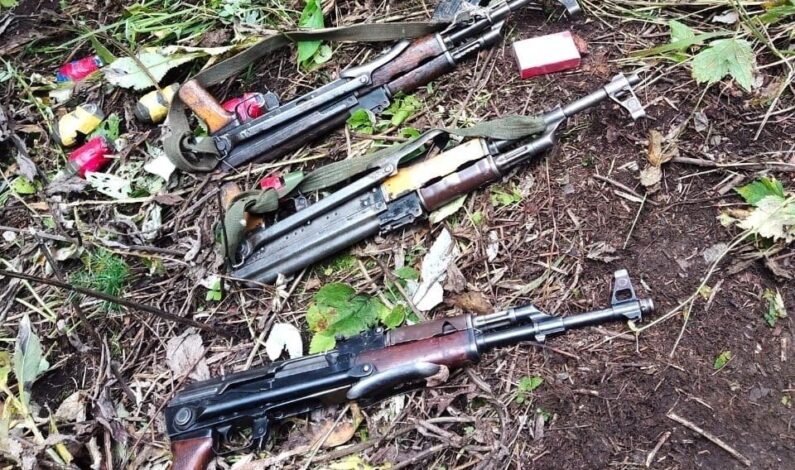 7 AK-47 rifles, 2 pistols, ammo recovered in Gurez: Police
