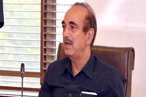 Election, a panacea for all ills of J&K: Azad