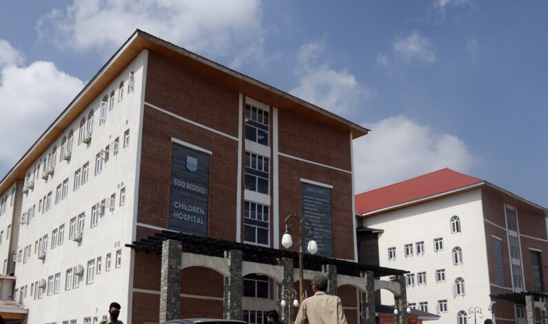 New admissions at GB Pant closed: 500-bed Children hospital finally functional at Bemina New admissions at GB Pant closed: 500-bed Children hospital finally functional at Bemina