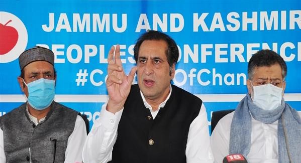 Sajad Lone takes oath as President of Peoples Conference
