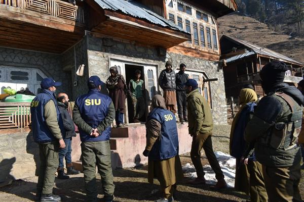 SIU conducts raids at multiple locations in district Kupwara