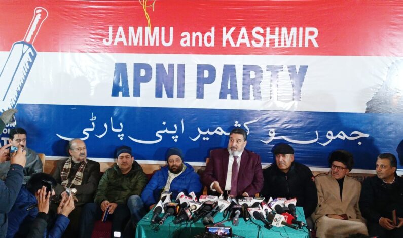 ‘Won’t allow an inch of J&K land to be provided to outsiders’: Altaf Bukhari ‘Won’t allow an inch of J&K land to be provided to outsiders’: Altaf Bukhari