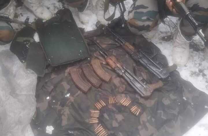 Arms And Ammunition Recovered in Poonch