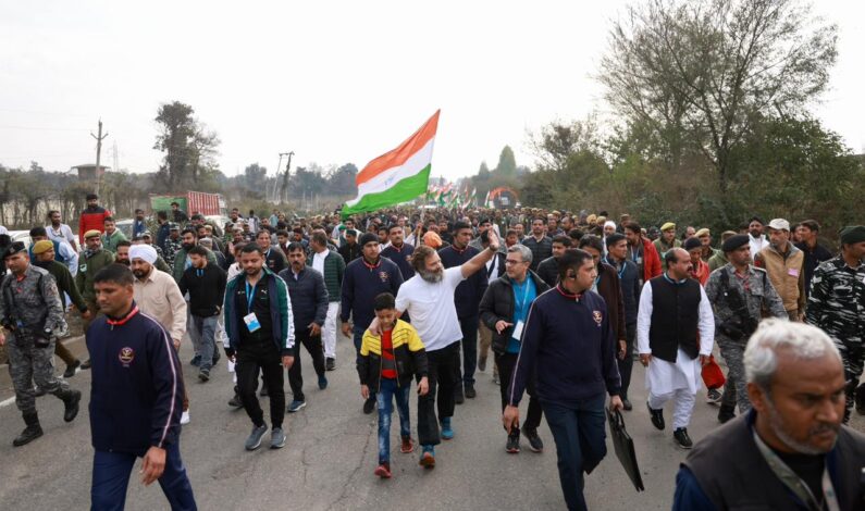 ‘Congress will use its full power to get J&K’s statehood back’: Rahul Gandhi in Jammu