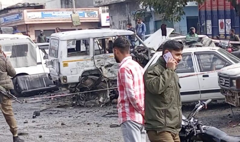 Six injured in twin blasts in Jammu’s Narwal area Six injured in twin blasts in Jammu’s Narwal area