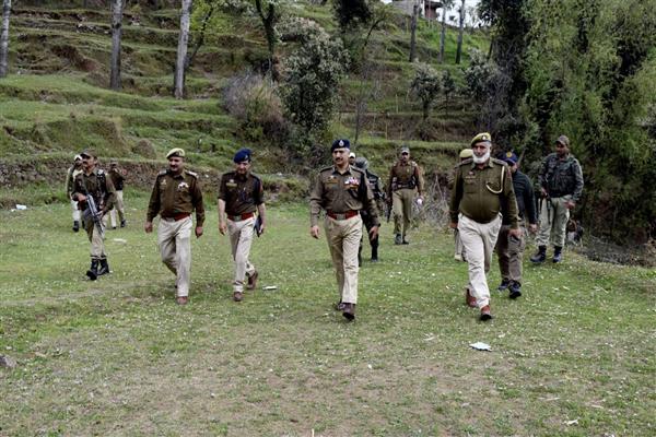 Area domination exercise undertaken in Rajouri village