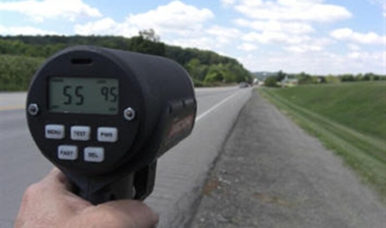 Traffic Police Srinagar gets Speed Radar Guns Traffic Police Srinagar gets Speed Radar Guns