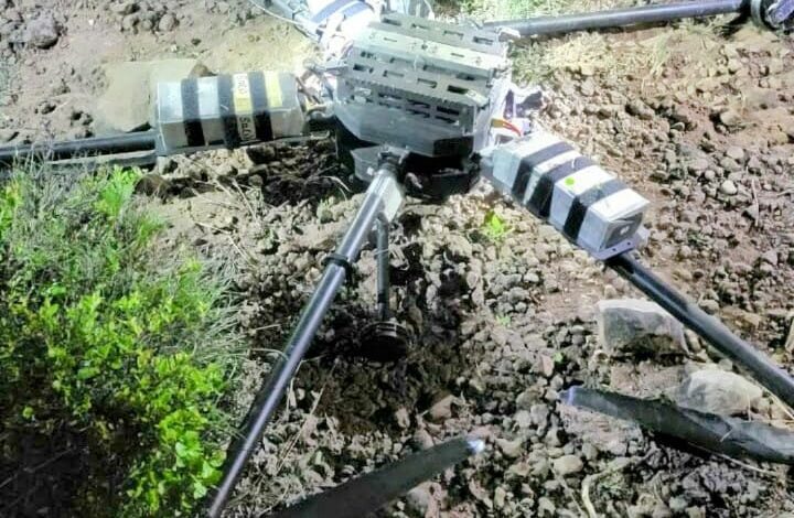 Drone recovered near LoC In Sunderbani Rajouri