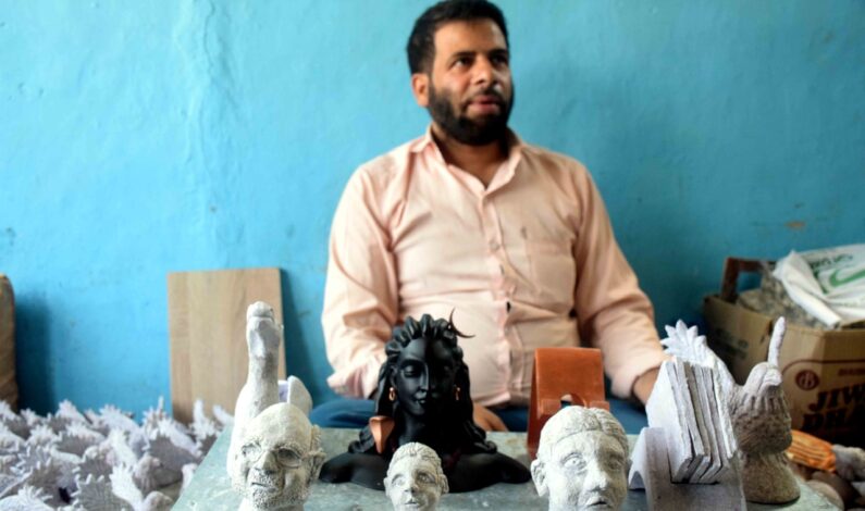 Kashmir’s 700-year-old papier mâché craft dying